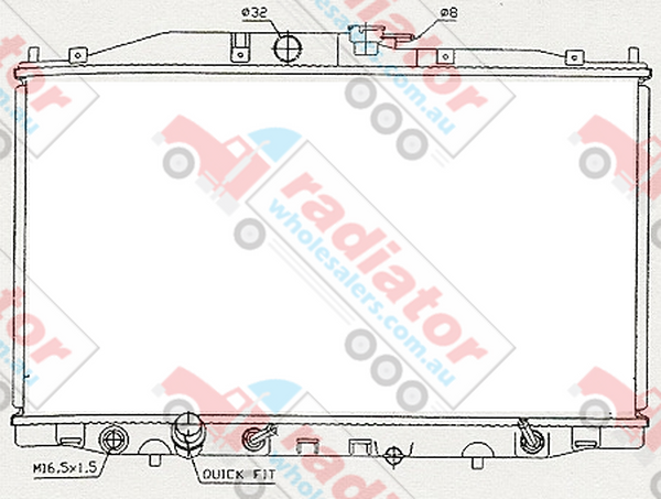 RW237122A Radiator